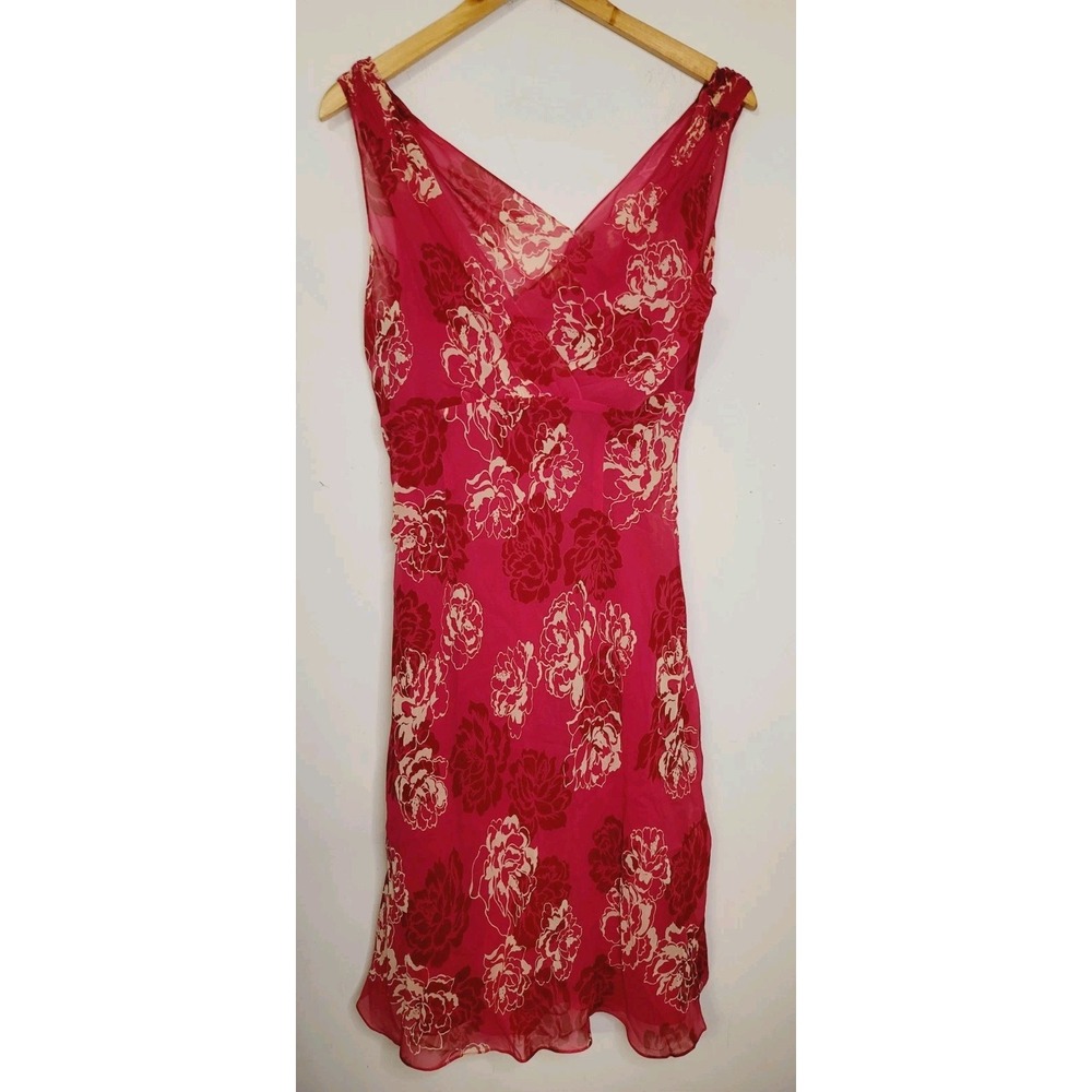 Elegant Pink Floral Dress